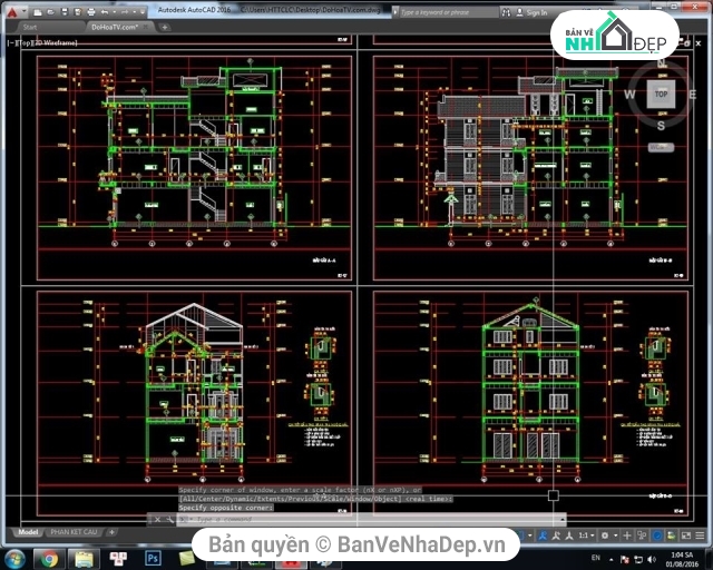 biệt thự,biệt thự phố,Kiến trúc,File thiết kế