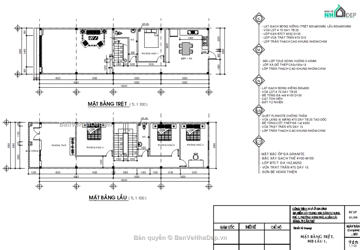 bản vẽ nhà phố,nhà phố,nhà phố 2 tầng