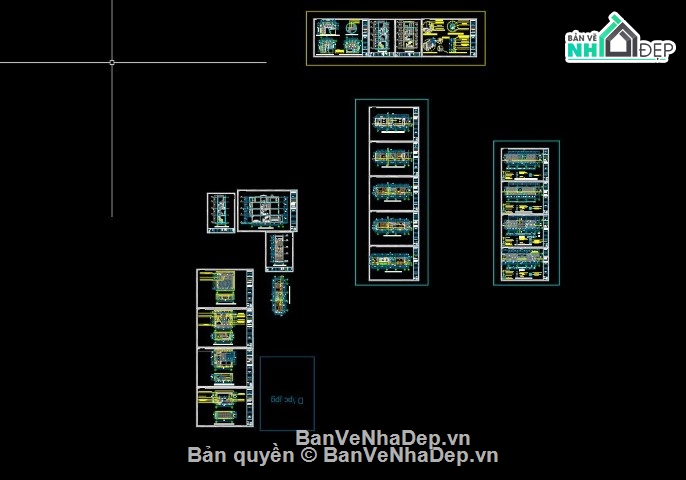 Bản vẽ nhà phố,nhà phố 4 tầng,nhà 4 tầng