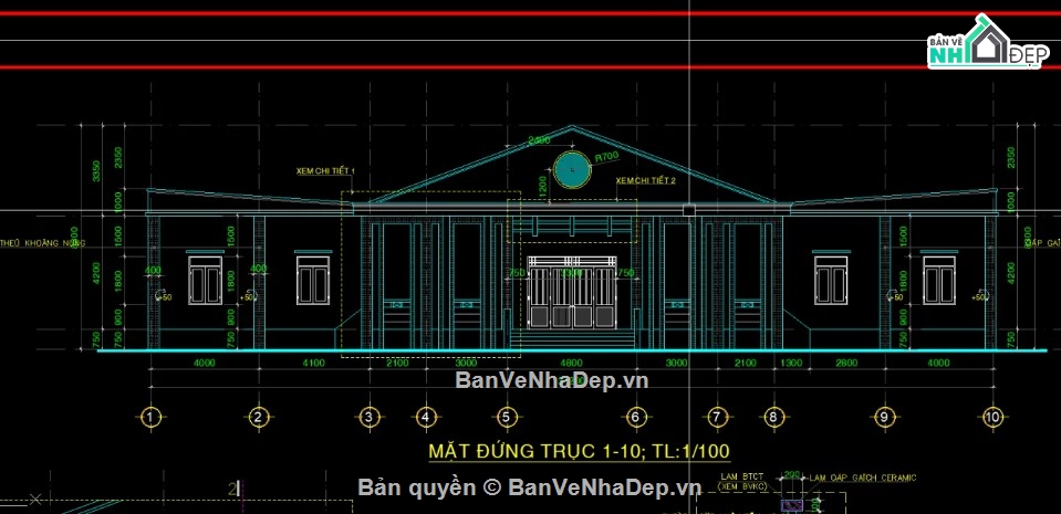 nhà văn hóa,file cad nhà văn hóa,nhà văn hóa file cad