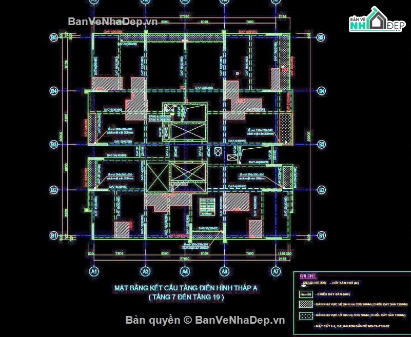 BPTC dàn giáo,file cad dàn giáo,bptd dàn giáo cad