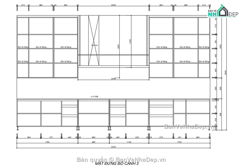 Bản vẽ,tủ bếp chi tiết,cấu tạo tủ bếp,bản vẽ tủ bếp,file cad tủ bếp