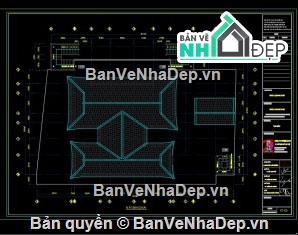 bản vẽ chùa,chùa,cad chùa