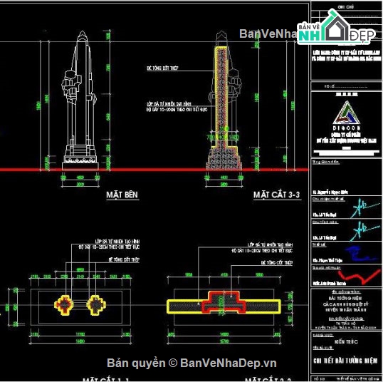 đài tưởng niệm,đài tưởng niệm cad,cad đài tưởng niệm