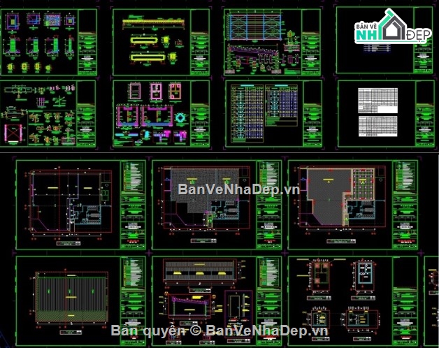 Trung tâm Thương mại Big C An Lạc,bản vẽ thiết kế tttm đẹp,bản vẽ trung tâm thương mại