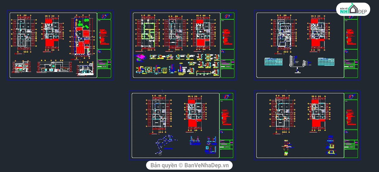 biệt thự 2 tầng 10.5x21.45m,bản vẽ biệt thự 2 tầng,mẫu biệt thự 2 tầng,biệt thự 2 tầng đẹp