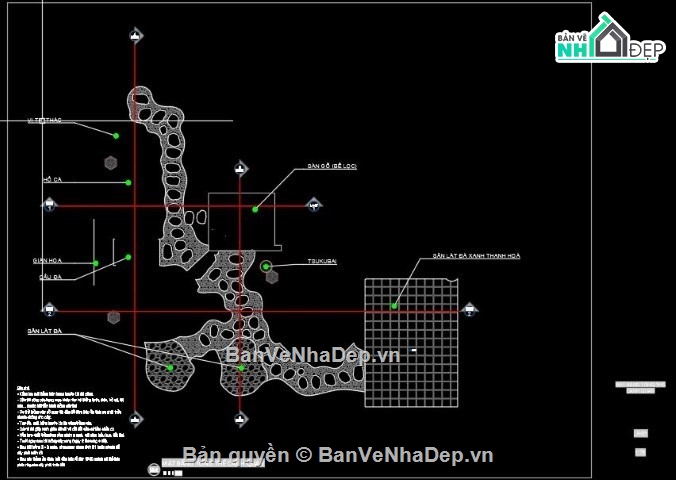 cảnh quan sân vườn,cad cảnh quan sân vườn,bản vẽ cad cảnh quan sân vườn,file cad bản vẽ sân vườn