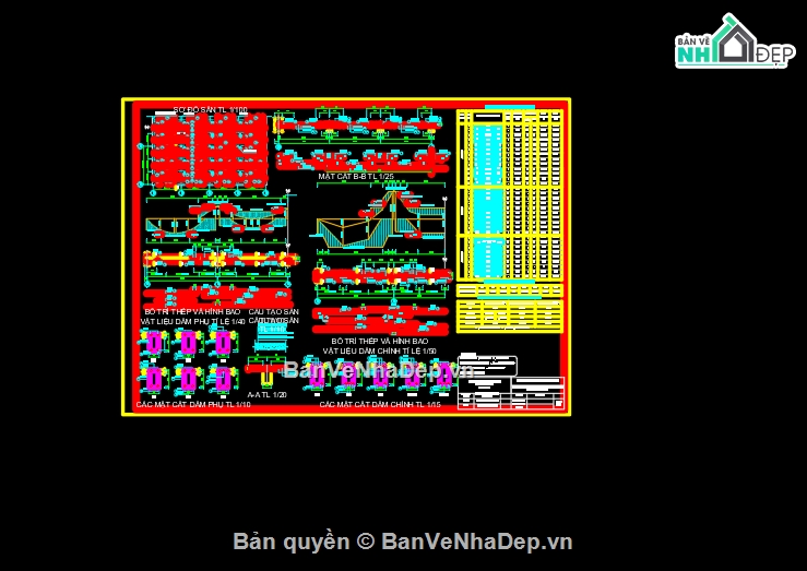 bản vẽ xây dựng,đồ án bê tông,bê tông,đồ án xây dựng,File cad
