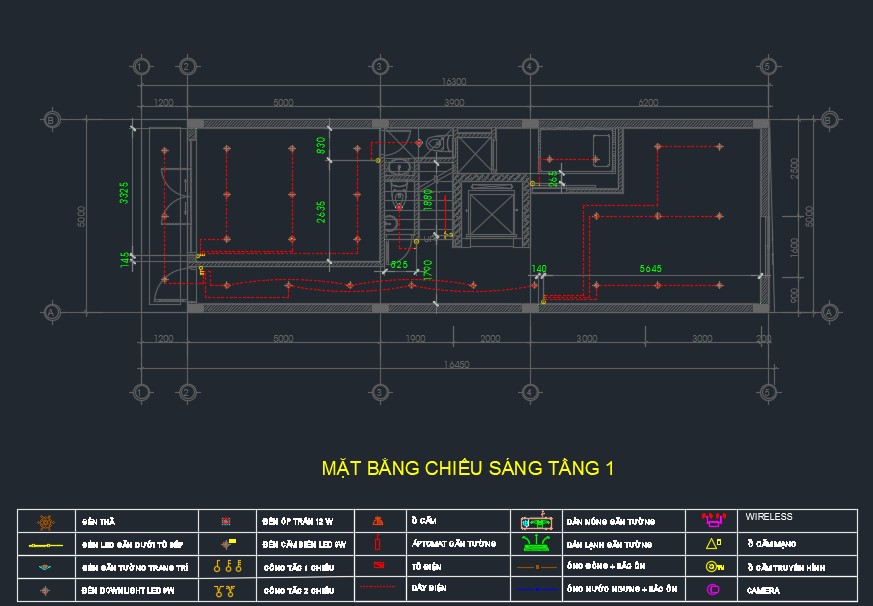 Thiết kế,hệ thống cơ điện,6 tầng