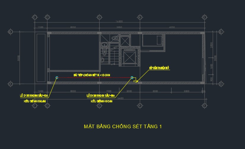 Thiết kế,hệ thống cơ điện,6 tầng