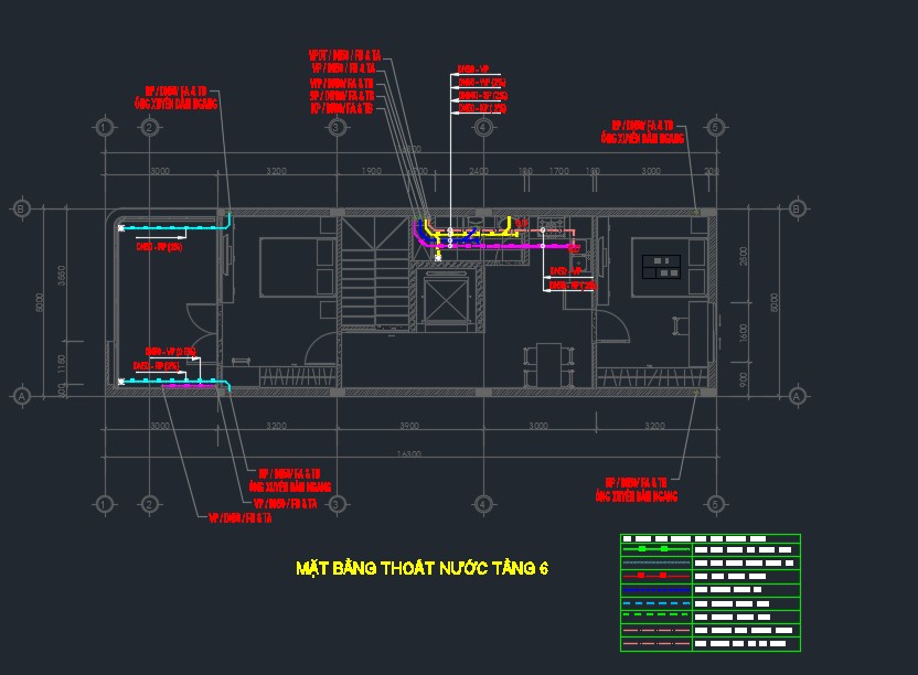 Thiết kế,hệ thống cơ điện,6 tầng