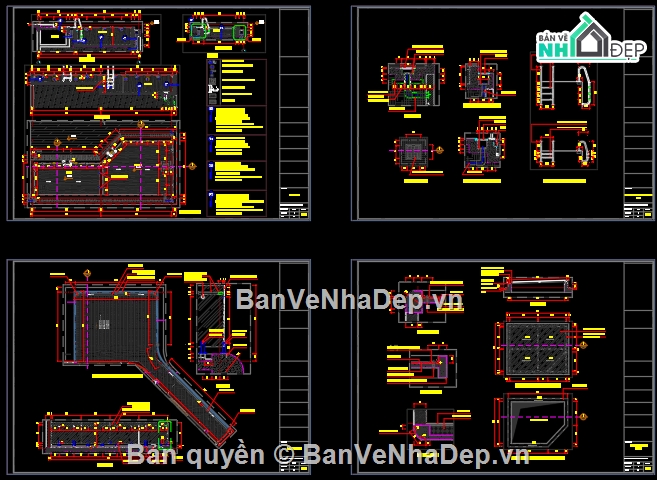 thiết kế thi công,nghỉ dưỡng,mẫu sketchup biệt thự 3 tầng 12x20m,file autocad biệt thự nghỉ dưỡng,bản vẽ biệt thự nghỉ dưỡng