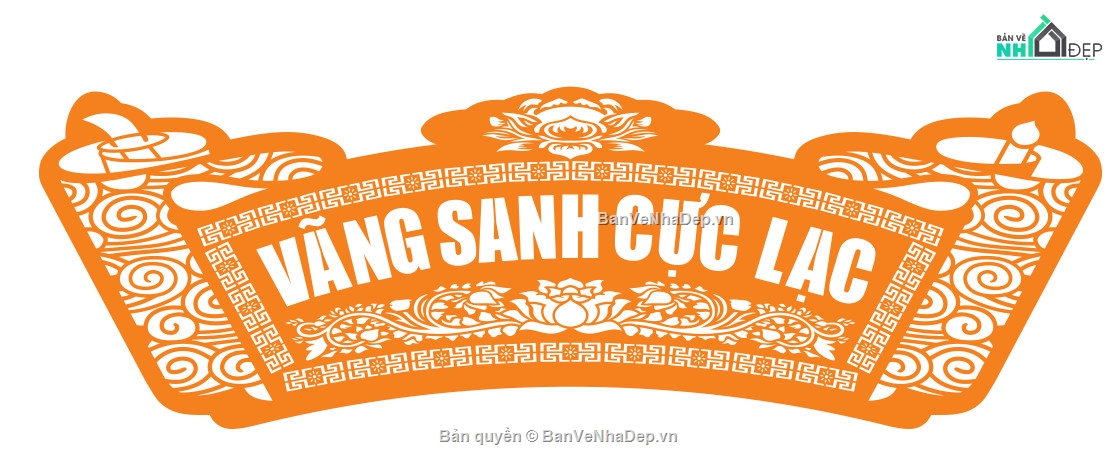 hoa văn,File hoa văn,autocad hoa văn,mẫu cnc vãng sanh cực lạc