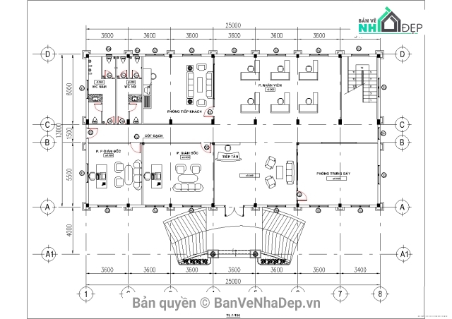 kiến trúc văn phòng,văn phòng,nhà xưởng,bản vẽ nhà xường