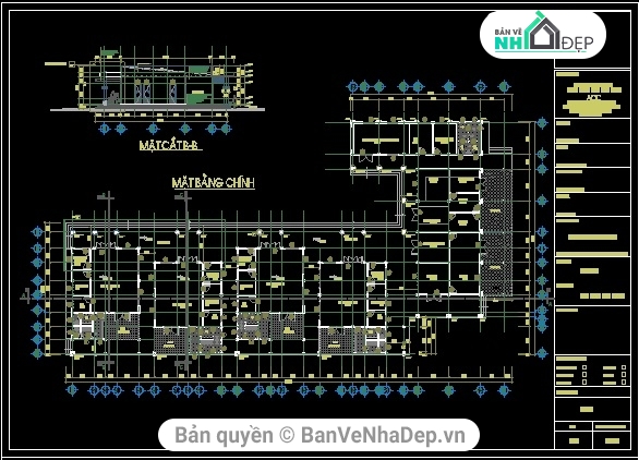 Bản vẽ thiết kế nhà trẻ kích thước 29.7x56.8m,Bản vẽ thiết kế nhà trẻ,bản vẽ auto cad nhà trẻ kích thước 29.7x56.8m,Bản vẽ file cad nhà trẻ