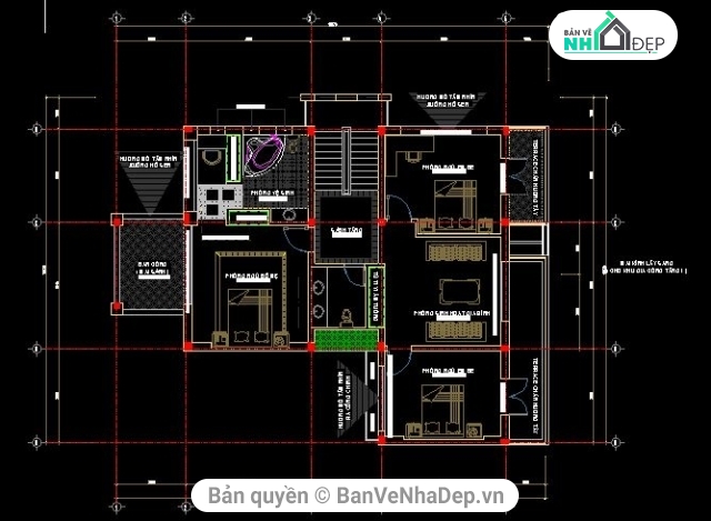biệt thự hiện đại 14x21.25m,biệt thự đẹp,biệt thự 3 tầng 14x21.25m,bản vẽ biệt thự 3 tầng,thiết kế biệt thự 3 tầng