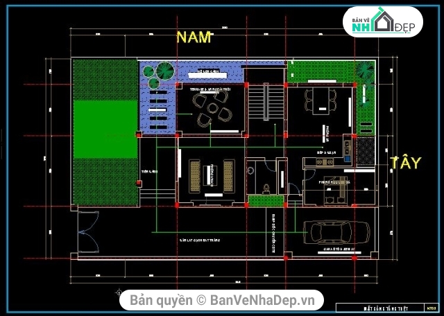 biệt thự hiện đại 14x21.25m,biệt thự đẹp,biệt thự 3 tầng 14x21.25m,bản vẽ biệt thự 3 tầng,thiết kế biệt thự 3 tầng