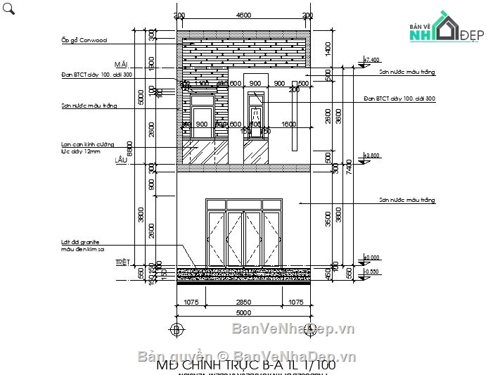 Bản vẽ Nhà phố 2 tầng,File cad Nhà phố 2 tầng,Mẫu bản vẽ Nhà phố 2 tầng,Hồ sơ nhà phố 2 tầng