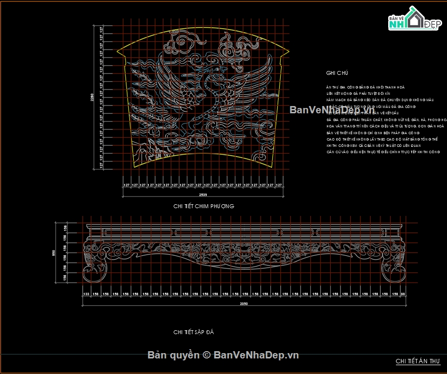 nhà thờ,File cad nhà thờ họ,kết cấu nhà thờ họ,Kiến trúc