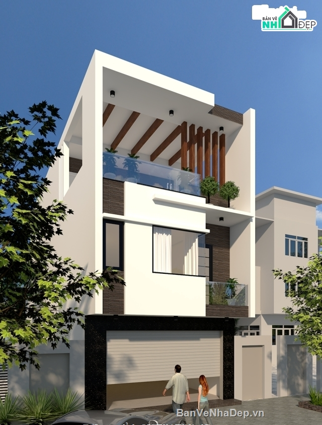 Nhà phố 3 tầng hiện đại,Nhà phố 5.5x16m,Nhà phố 3 tầng 5.5x16m,nhà phố 3 tầng,nhà phố 5.5x16m