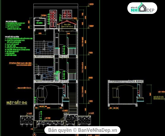 Thiết kế kiến trúc,Nhà phố 4 tầng,nhà phố kiến trúc đẹp