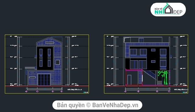 nhà phố 3 tầng,kiến trúc 3 tầng,nhà 3 tầng 6x12m,kiến trúc nhà phố 3 tầng,bản vẽ nhà phố 3 tầng