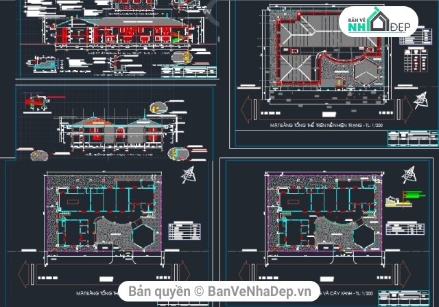 trường mẫu giáo,mẫu giáo 25.6x38m,kiến trúc trường mầm non,trường mầm non 2 tầng,bản vẽ trường mầm non