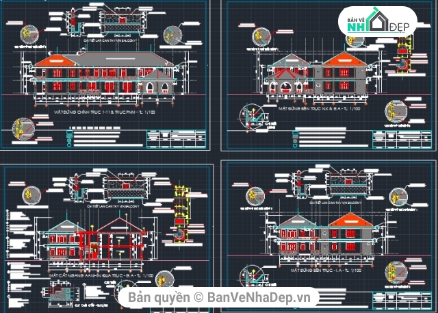 trường mẫu giáo,mẫu giáo 25.6x38m,kiến trúc trường mầm non,trường mầm non 2 tầng,bản vẽ trường mầm non