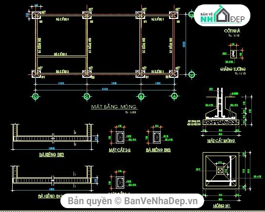 nhà cấp 4 4x9.2m,nhà kích thước 4 x 19m,nhà kích thước 4x9.2m,thiết kế nhà cấp 4,file cad nhà cấp 4,bản vẽ nhà cấp 4