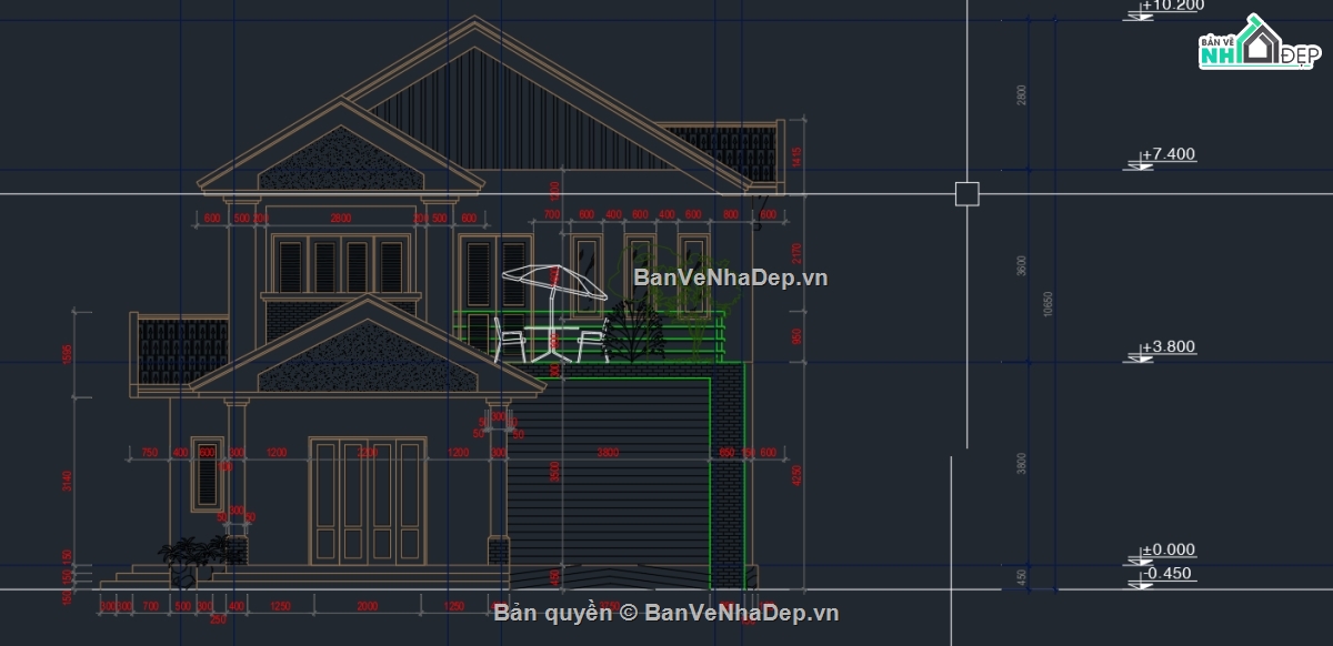 Biệt thự,kiến trúc đẹp,Biệt thự 10,file cad kiến trúc,cảnh quan kiến trúc,cảnh đẹp