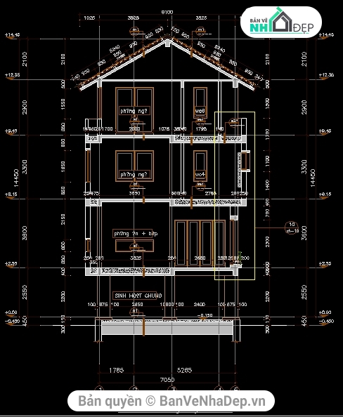 bản vẽ nhà phố 4 tầng,mẫu nhà phố 4 tầng,thiết kế nhà phố 4 tầng,kiến trúc nhà phố 4 tầng