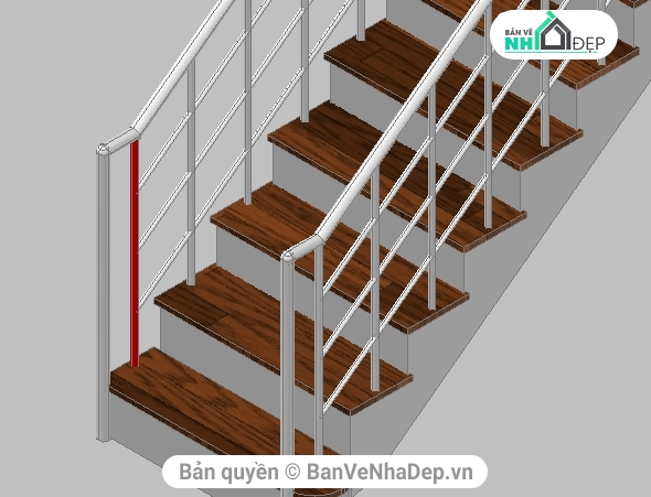 Với file Cad cầu thang 3D, bạn sẽ được trải nghiệm những chi tiết chân thực nhất của cầu thang và có thể tạo ra những kết cấu độc đáo và ấn tượng cho công trình của mình.