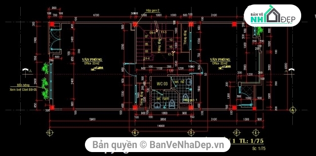 7 bản vẽ Cad văn phòng đáng xem nhất hiện nay