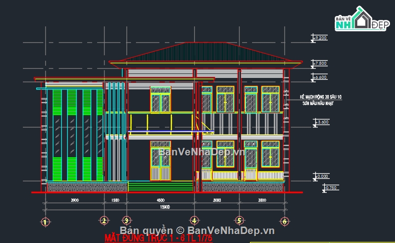 Bản vẽ nhà cảng vụ,bản vẽ nhà công vụ,nhà cảng vụ