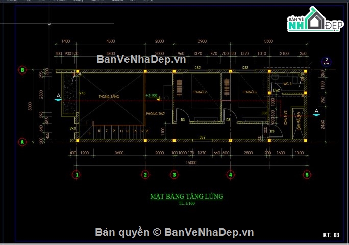 File cad gác lửng,bản vẽ gác lửng,file cad nhà gác lửng,bản vẽ cad gác lửng,nhà cấp 4 file cad