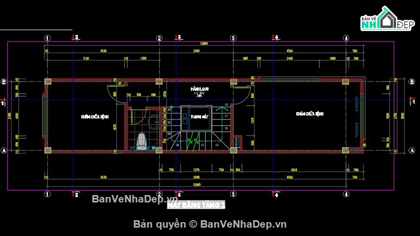 bản vẽ cad nhà phố 5 tầng,Nhà phố 5 tầng,file cad Nhà phố 5 tầng,bản vẽ Nhà phố 5 tầng