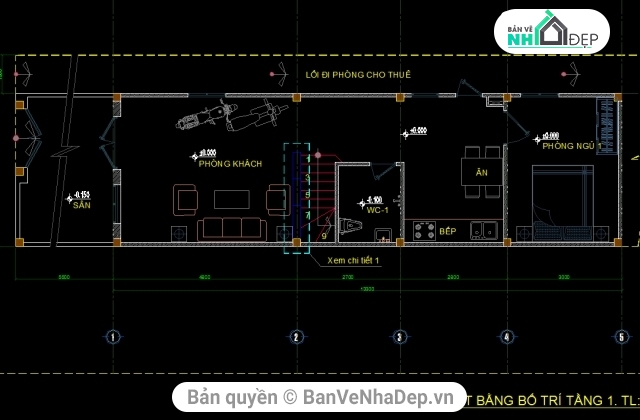 thiết kế nhà 2 tầng,bản vẻ thiết kế nhà phố 2 tầng,thiết kế nhà phố 2 tầng,nhà phố 2 tầng,mẫu nhà phố 2 tầng 6x18.8m