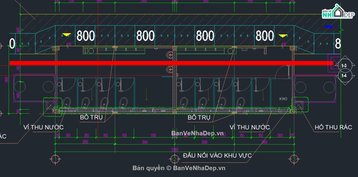 cad nhà vệ sinh,nhà vệ sinh công cộng,cad nhà,kết cấu nhà vệ sinh,kết cấu