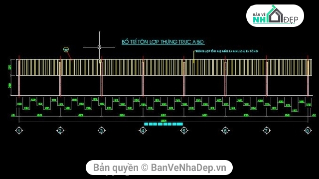 nhà xưởng,kết cấu nhà thép,bản vẽ nhà xưởng,bản vẽ kết cấu,cad nhà xưởng 21x42m,cad nhà xưởng