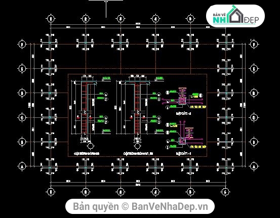 nhà xưởng,kết cấu nhà thép,bản vẽ nhà xưởng,bản vẽ kết cấu,cad nhà xưởng 21x42m,cad nhà xưởng