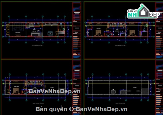 nhà phố 3 tầng,Bản vẽ nhà phố,nhà 3 tầng