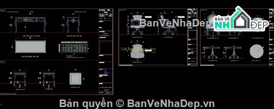 nội thất cổ điển,Bản vẽ nội thất,nội thất tân cổ