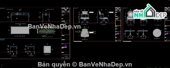 nội thất cổ điển,Bản vẽ nội thất,nội thất tân cổ