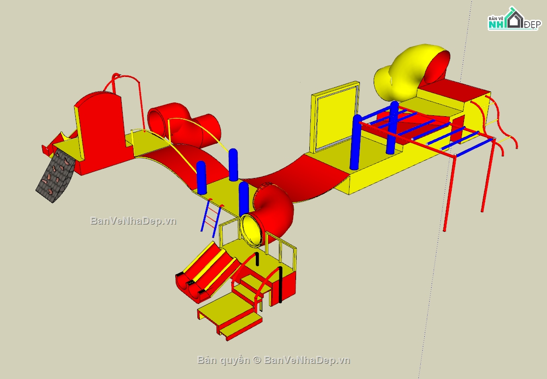 đồ chơi mầm non,cad đồ chơi mầm non,model su đồ chơi mầm non