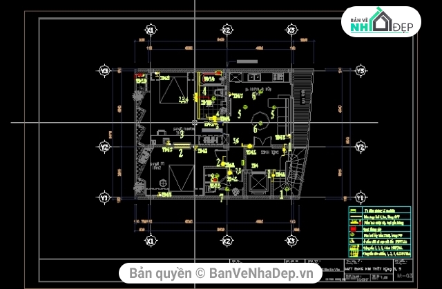 bản vẽ CAD biệt thự,bản vẽ cơ điện,hệ thống điện nhà phố,điện công trình,điện biệt thự,bản vẽ điện biệt thự