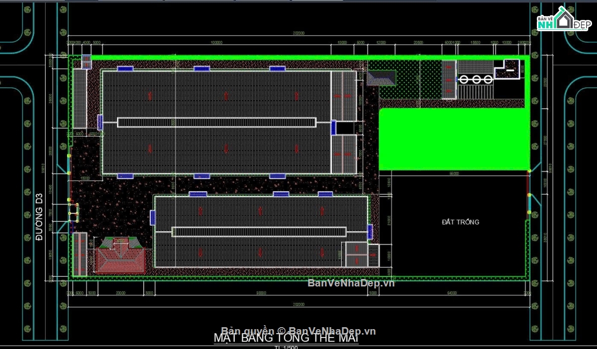 bản vẽ khu nhà máy,nhà xưởng 45x100m,nhà xưởng 30x90m,file CAD nhà xưởng,bản vẽ kiến trúc nhà xưởng,mặt bằng nhà máy công nghiệp