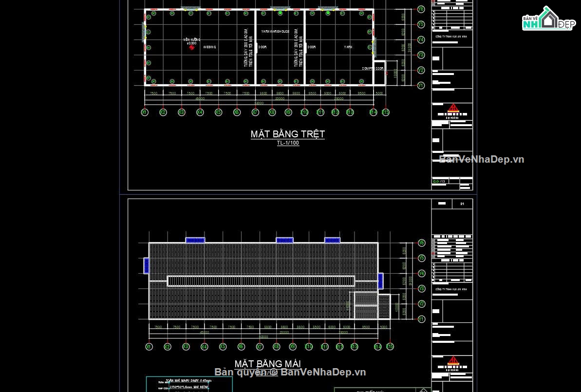 bản vẽ khu nhà máy,nhà xưởng 45x100m,nhà xưởng 30x90m,file CAD nhà xưởng,bản vẽ kiến trúc nhà xưởng,mặt bằng nhà máy công nghiệp