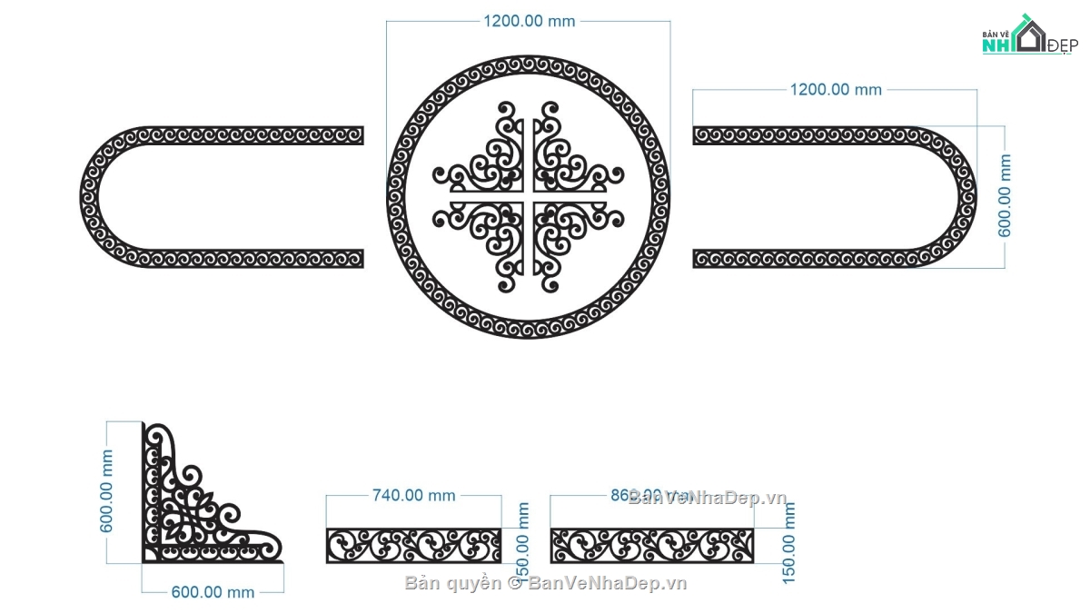 mái kính đẹp,mẫu cnc mái kính,file cnc mái kính,mái kính