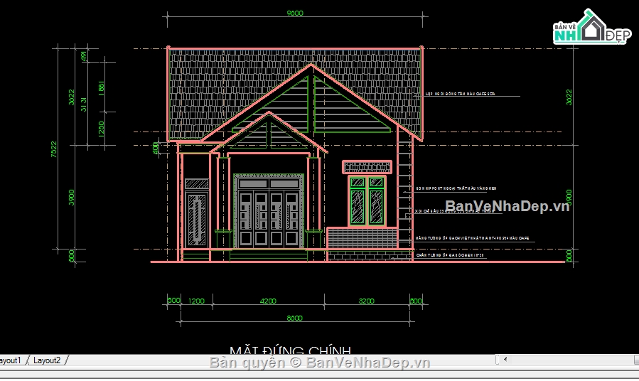 File cad thiết kế nhà cấp 4 9x17m là một tài liệu hữu ích khi bắt đầu xây dựng ngôi nhà của bạn. Với hình ảnh này, bạn sẽ tìm hiểu được những cấu trúc đảm bảo an toàn, thuận tiện, chi tiết kỹ thuật và cách bố trí không gian phù hợp với diện tích đất của bạn.