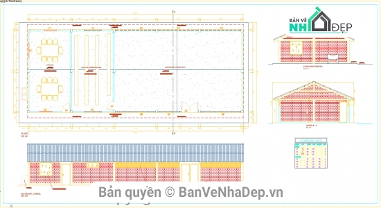 Top 10 bản vẽ nhà xưởng công nghiệp miễn phí được bạn đọc tham khảo nhiều